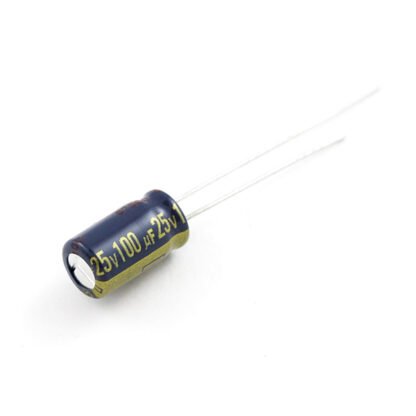 Electrolytic Capacitor 100uF 25V
