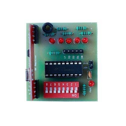 RF Module Base with 434 MHZ Transmitter Receiver TX RX module ( Pair)