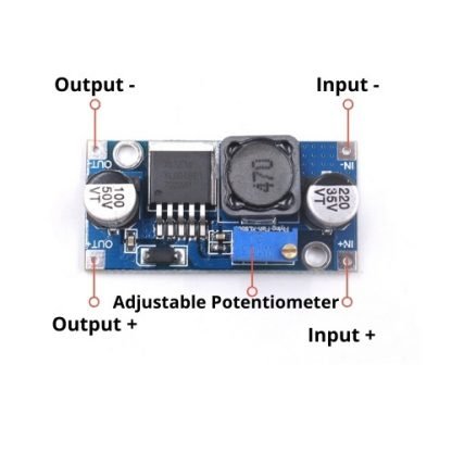 XL6009 DC-DC Step-Up Power Converter Boost Circuit Board Module - Image 2