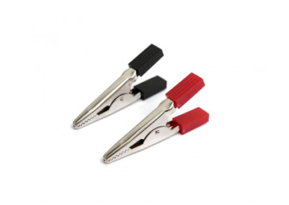 Crocodile Connector Pair - Red Black