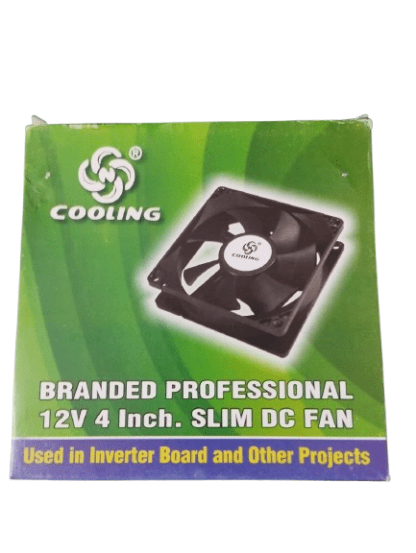 DC Fan 4 inch 12V Brushless Cooling Blade