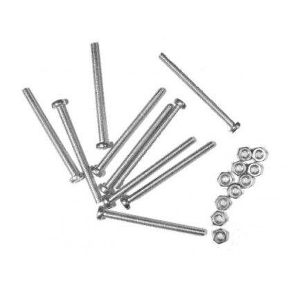 Nut & Bolt M3x60 10Pcs Pack