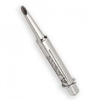 Soldering Bit Flat 25w Nickel Plated Spade 3mm Bit (BN25S3) Solderon Brand