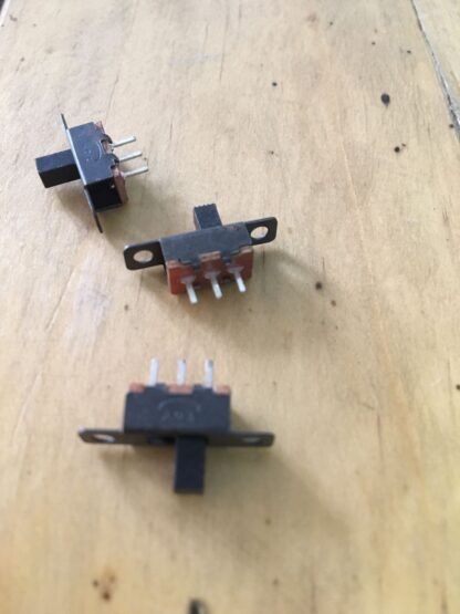Slider switch SPDT 3 pin PCB mount - Image 2