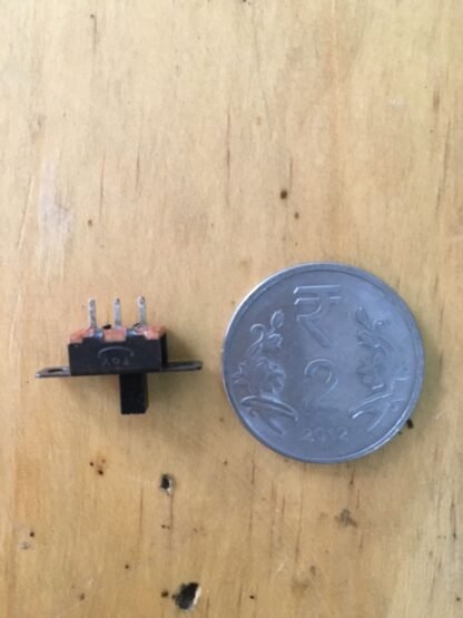 Slider switch SPDT 3 pin PCB mount - Image 3