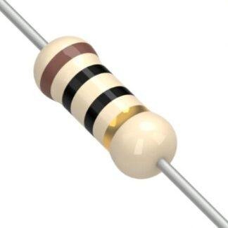 Resistor 10 Ohm 10E 1/4 Watt Pack Of 10Pcs