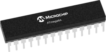 Microcontroller Atmega8A IC DIP Pkg Microchip