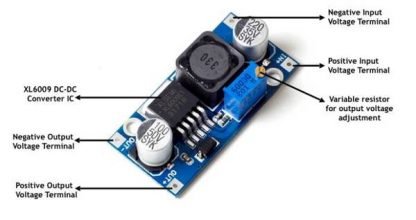 XL6009 DC-DC Step-Up Power Converter Boost Circuit Board Module - Image 3