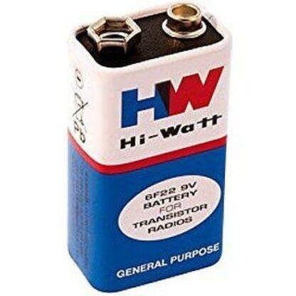 9V Battery HIW Non Rechargeable