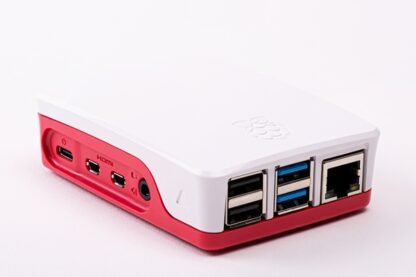 Raspberry Pi Rpi 4 case official red and white