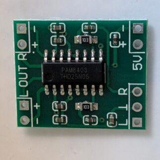 PAM8403 5V 2 Channel Stereo Audio Amplifier Module Mini Class-D 3W Audio Amplifier