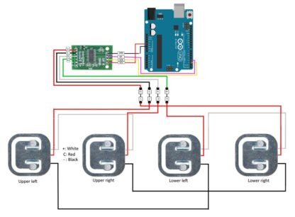 50kg Half-bridge Experiments Body Scale Load Cell - Image 5