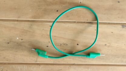 Patch Cord Banana plug Male to Male Green 1.5 Ft - Image 2