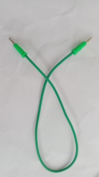 Patch Cord Banana plug Male to Male Green 1.5 Ft