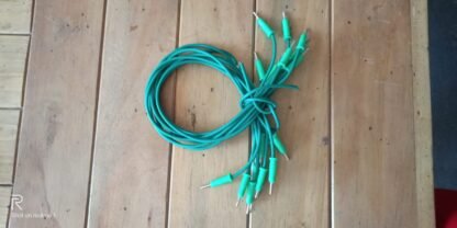 Patch Cord Banana plug Male to Male Green 1.5 Ft - Image 3