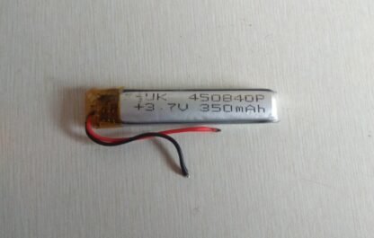 LiPo Battery 3.7V 350mAH without BMS Rechargeable