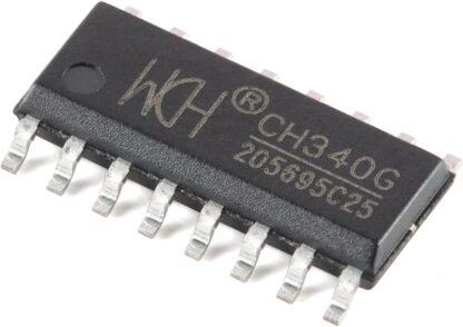 CH340G - 3.3/5V USB2 to UART Serial Converter SMD IC 16-Pin SOP