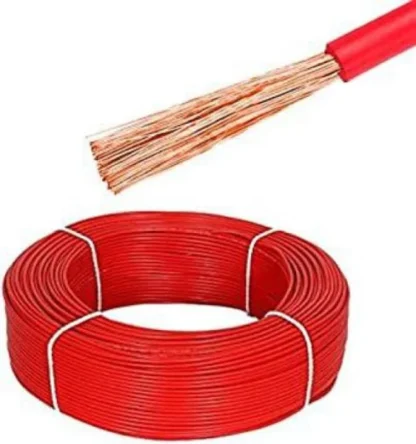 Multistrand Wire Bundle Red Copper coated 64m length 7/36