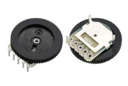 5 Pin Round Dial Potentiometer Rotary Volume Control Switch 50K 16mm - Image 3