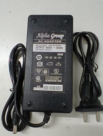 5V 5A DC Power Supply Adapter