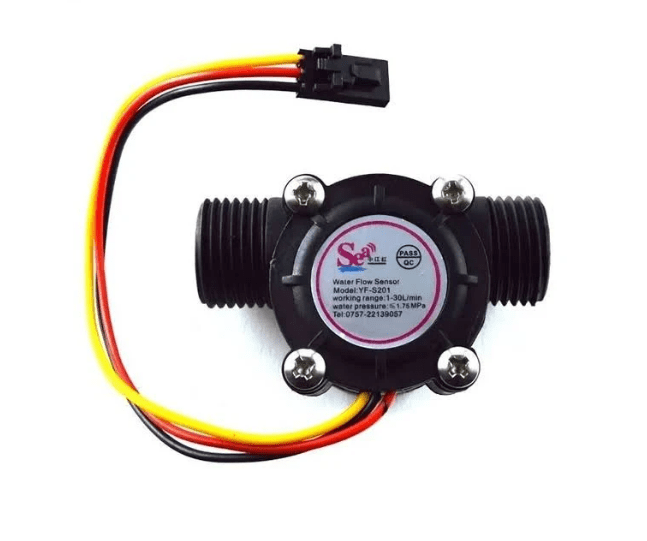 YF S201 Water Flow Measurement Sensor With 1 30 Litre Permin Flow Rate YF S201 Water Flow Measurement Sensor With 1 30 Litre Permin Flow Rate