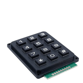 4×4 Matrix 16 Keys Telephone Panel Keyboard Keypad