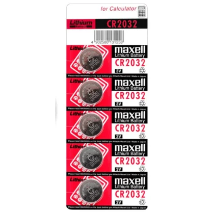 Coin Cell Maxell Battery CR2032 3V - Image 2