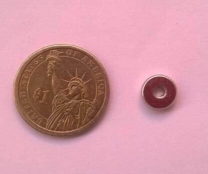 Neodymium Magnet Cylindrical Ring OD10 x ID3 x 3mm Strong Ring