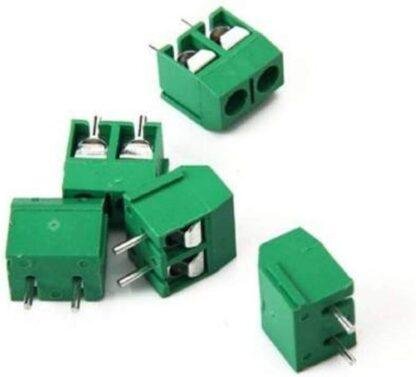 2 Pin Screw Terminal PBT connector 5mm 2 Pin PTR ZB126