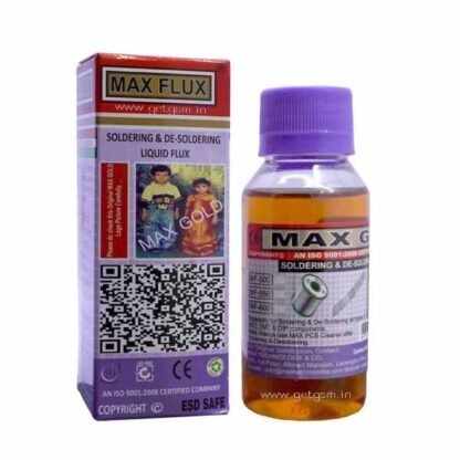 Soldering and Desoldering Liquid Flux - Max Brand