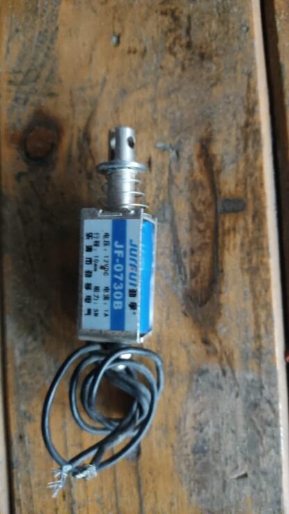 JF0730B DC 12 V 300mA 10mm 6N Push Pull SOLENOID Valve Electromagnet