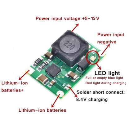 TP5100 Lithium Lion Battery Charger Module 2Amp - Image 2