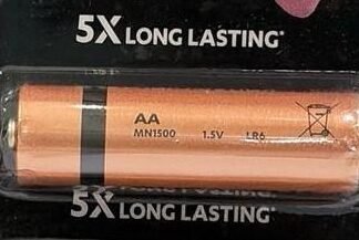 Duracell Cell Power AA Battery 1.5V