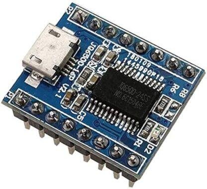 JQ6500 Voice Module MP3 Module MCU Serial Port Control Broadcast one-on-one 5 Way Control Music IC 16Mbit