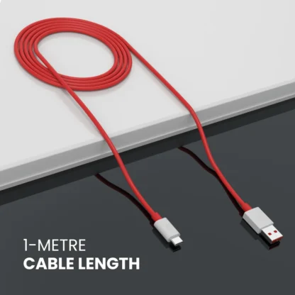 Portronics USB to Type C Charging Cable 80W Max Output 1m - Image 2