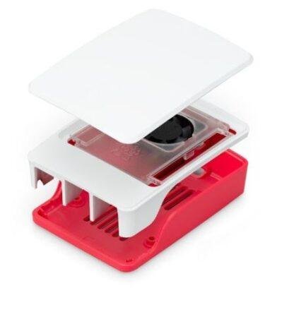 Raspberry Pi 5 Case Red-White