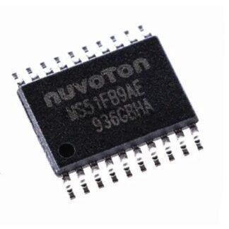 Nuvoton MS51FB9AE microcontroller TSSOP20 package