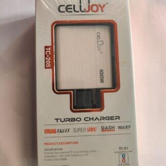 100W Power Adapter Raspberry Pi 3/4/5 supported 5V Type C - CellJoy TC-205