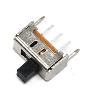 SS12D07L3B-XKB-300mA Direct Insert Single Pole Double Throw (SPDT) 50V 50V 300mA 10,000 times White Plugin Slide Switches ROHS