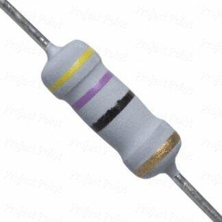 Resistor 47 Ohm 1 Watt (47E) Pack of 5pcs
