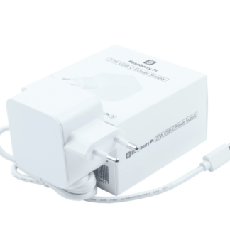 Official 27W USB-C PD Power Supply for Raspberry Pi 5- White(Plug Type :IN)