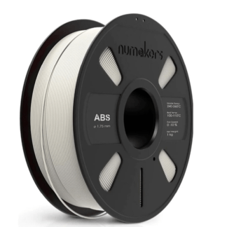 Numakers ABS Filament- Pure White (1.75mm/ 1kg Spool)
