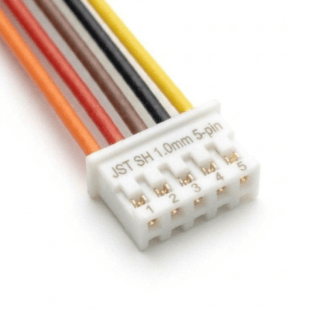 JST-SH 1.0mm pitch 5pin 300mm female to wire cable connector