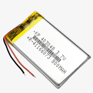 3.7V 800mAH Li-po Rechargeable Battery