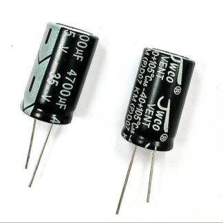 Jwco 470µF 63V Radial Aluminum Electrolytic Capacitor